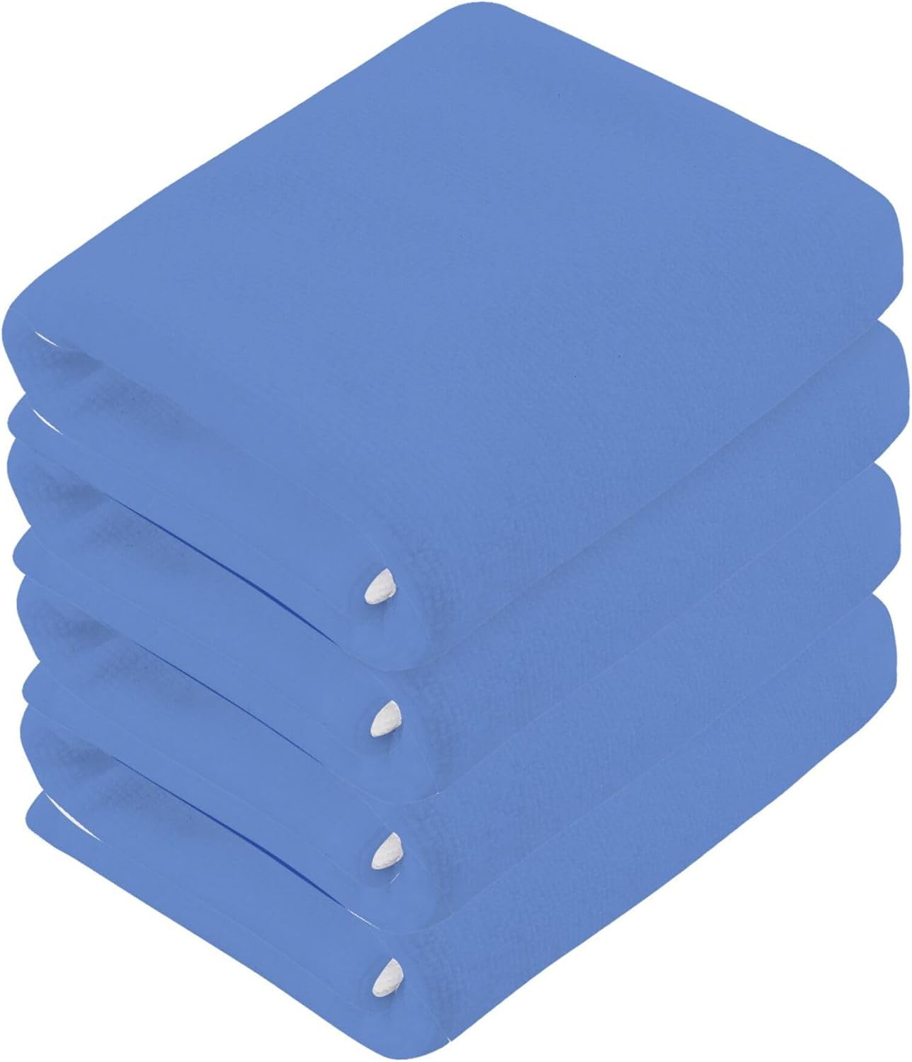 Blue 2-Pack Washcloths for Bathroom Gym