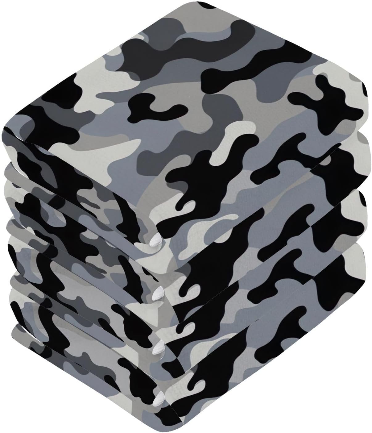 Camo Soft Washcloth Set for Babies