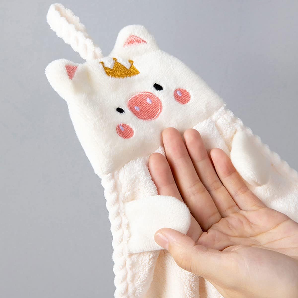Ewanda Store 3-Pack Cartoon Hand Towels for Kids