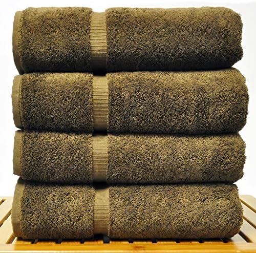 Premium Turkish Cotton-absorbent bath towels set