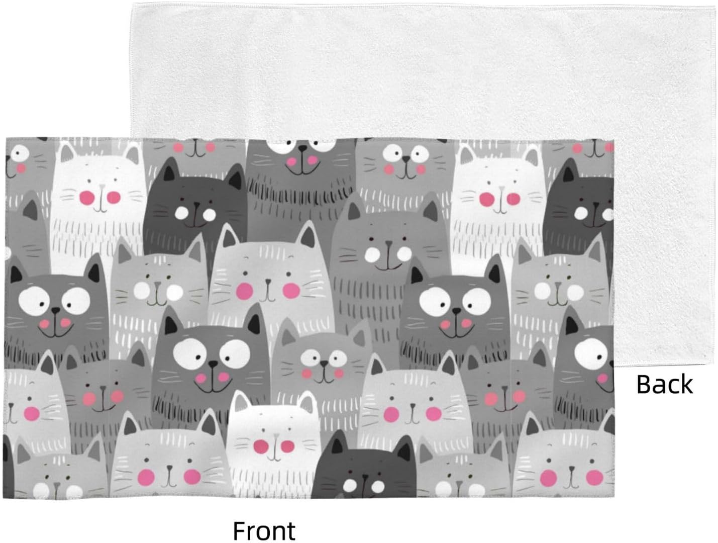 Luxury Microfiber Washcloths for Bathroom Spa Gym Face