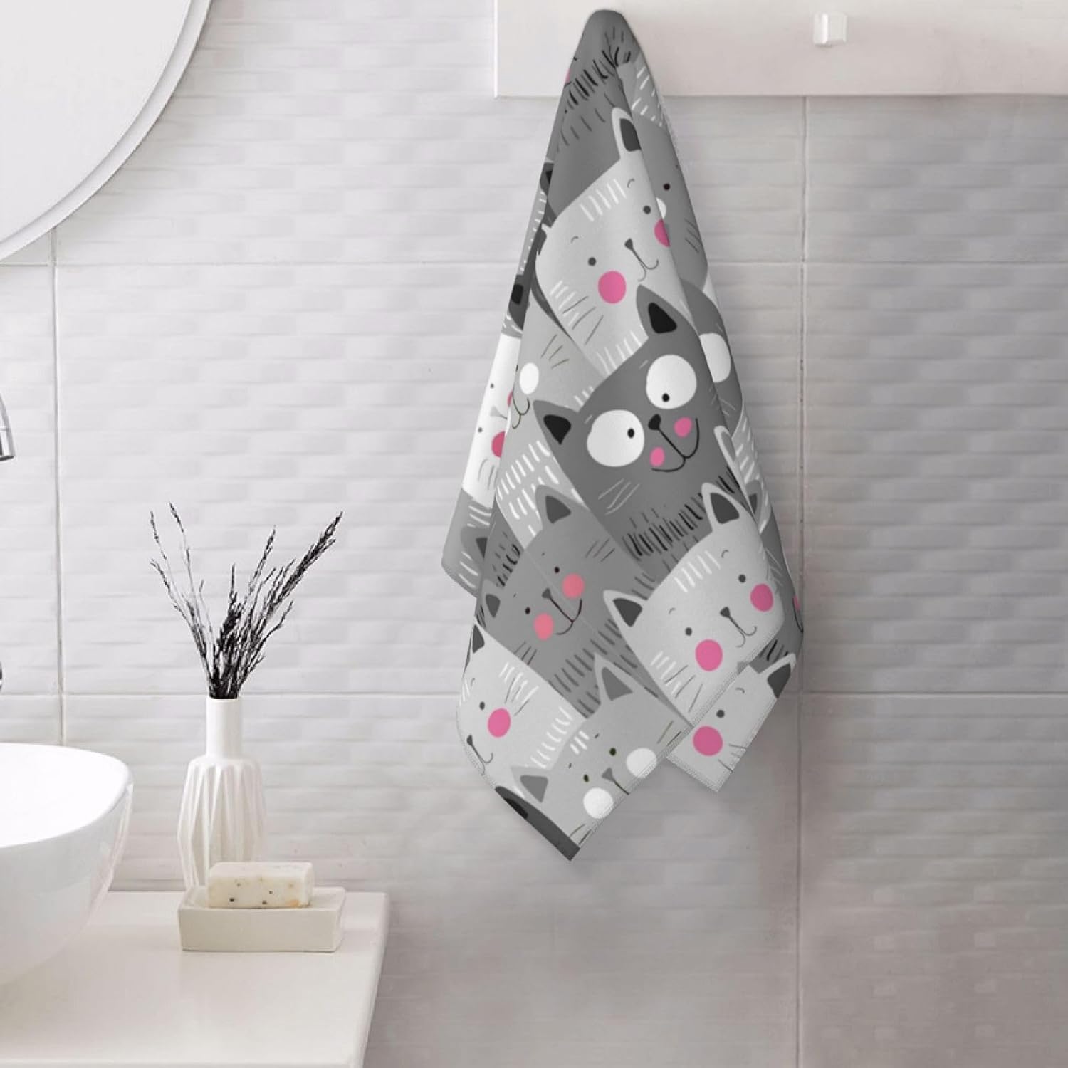 Luxury Microfiber Washcloths for Bathroom Spa Gym Face