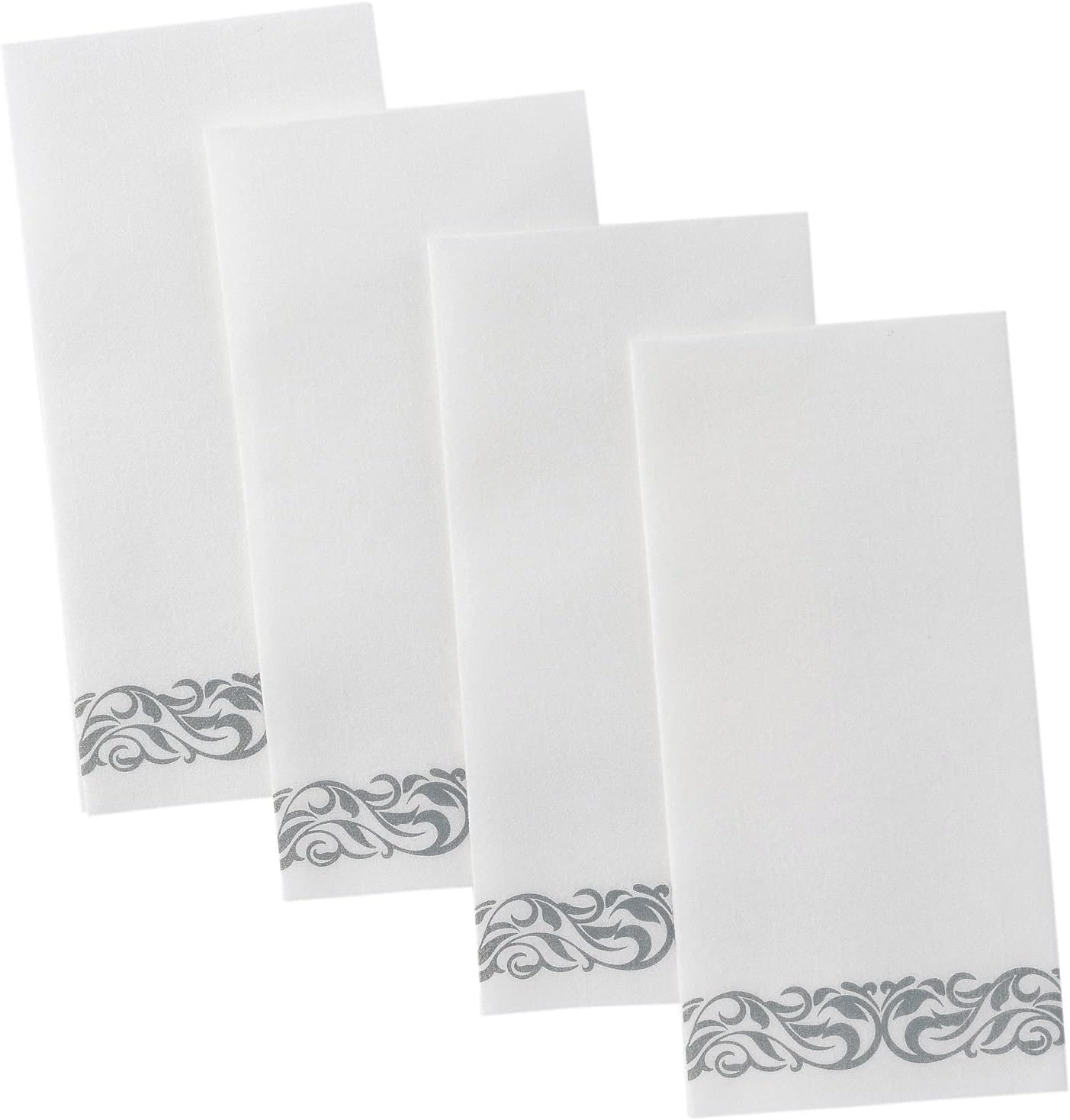 LLYLIKE Disposable Hand Towel with Gold Pattern