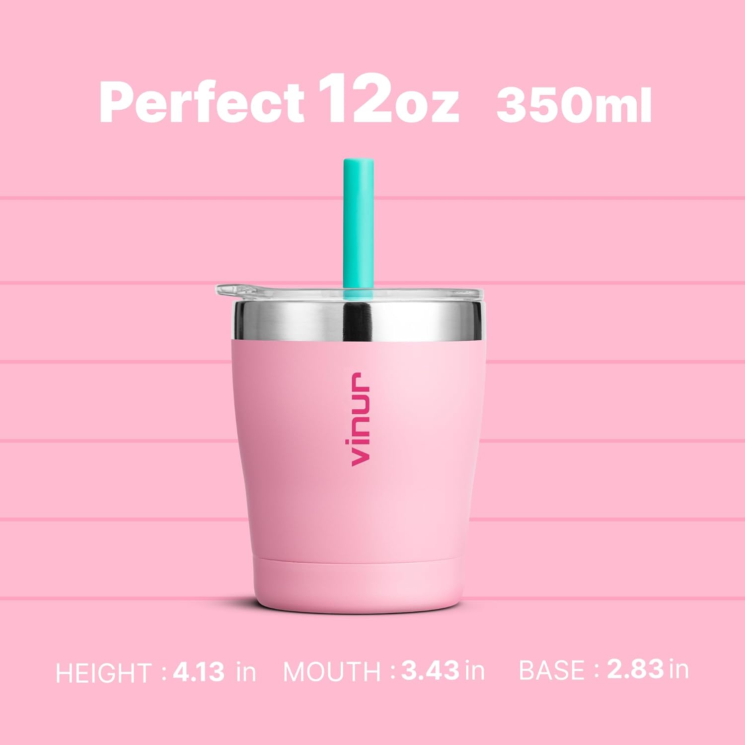 Stainless Steel Tumbler for Kids BPA-Free