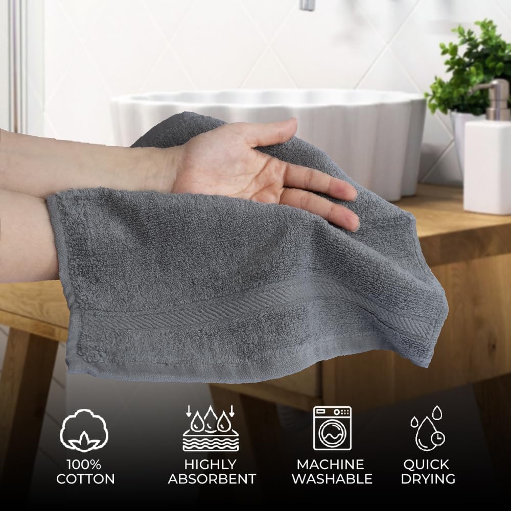 Avalon Washcloth - 12-Piece Set