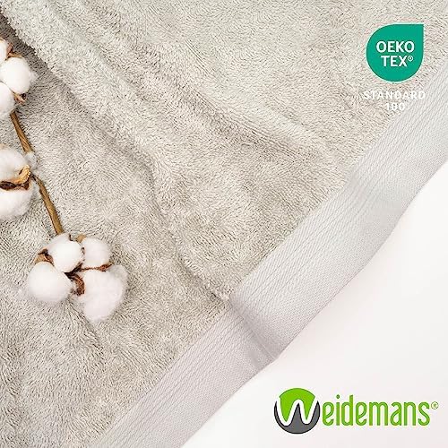 Weidemans 13x13 Soft Cotton Washcloths Set of 6 Ultra-absorbent Machine Washable