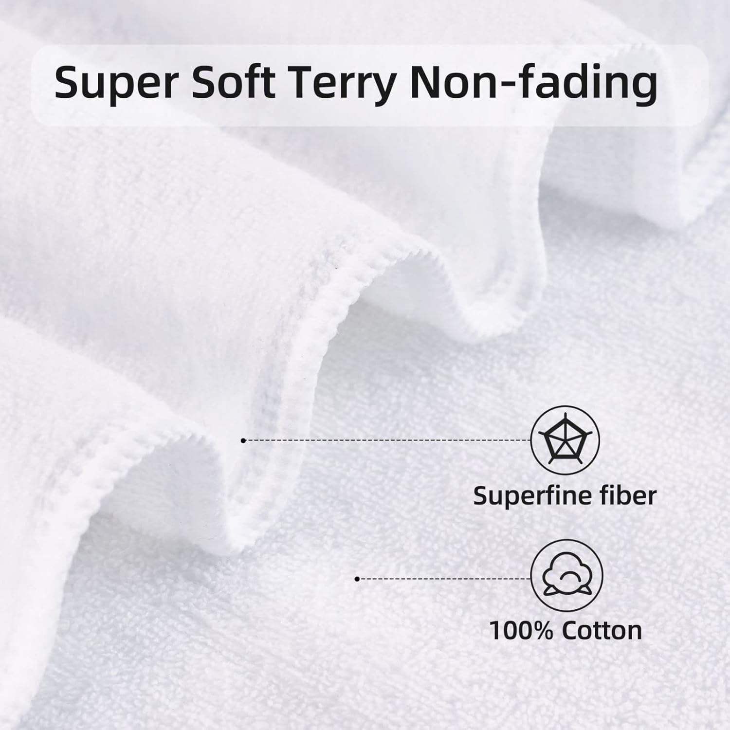 Effortlessly Soft Microfiber Washcloths