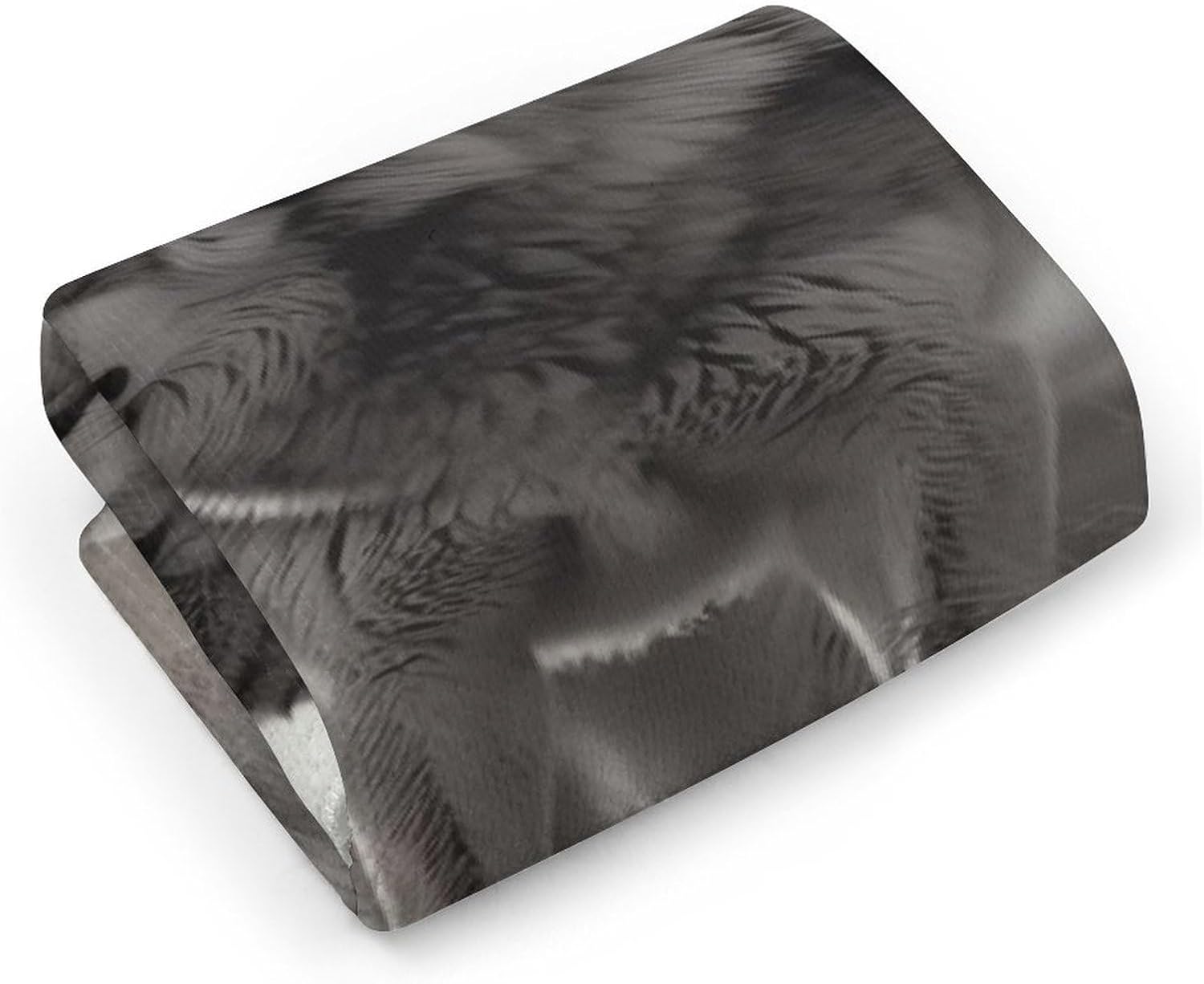 Wolf On The Grass Soft Thick Beach Towel Portable