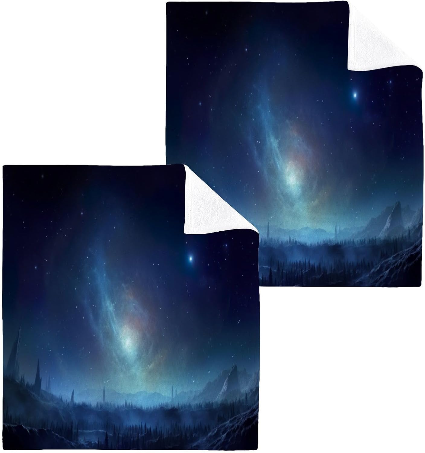 Galaxy Washcloth Set for Sleep Relaxation