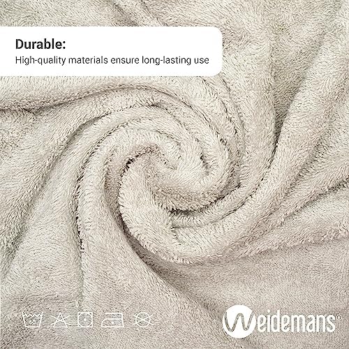 Weidemans 13x13 Soft Cotton Washcloths Set of 6 Ultra-absorbent Machine Washable