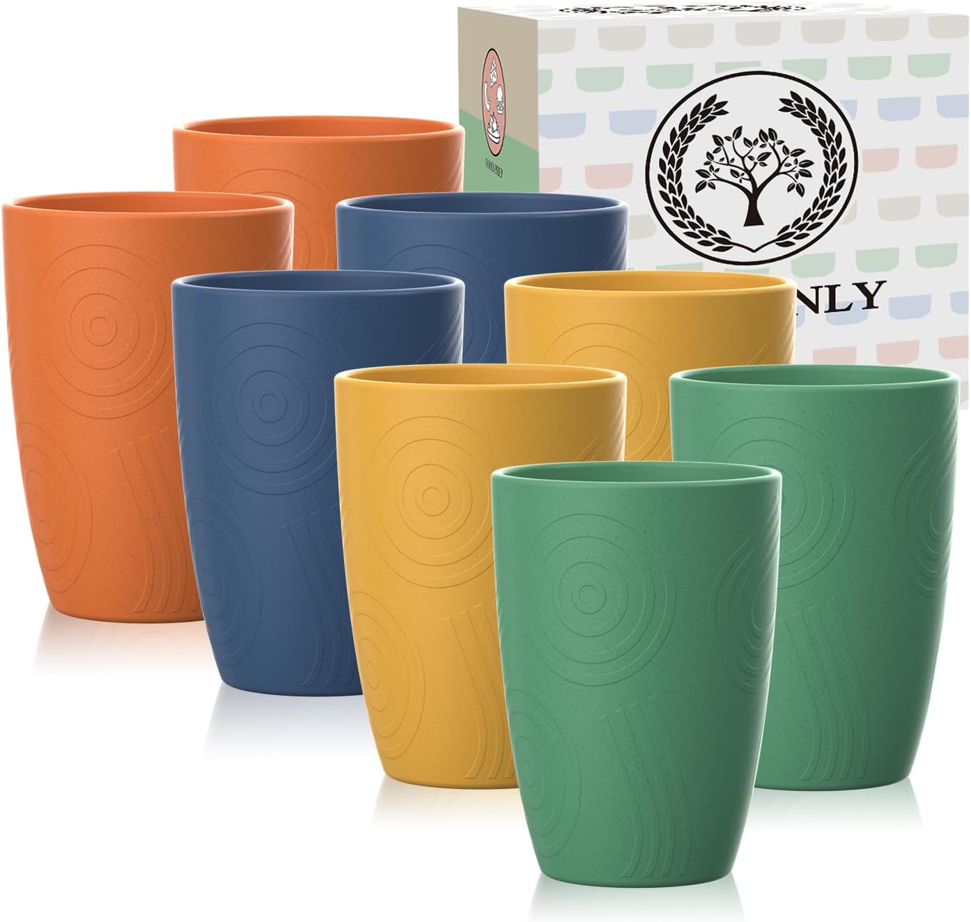 Sturdy Plastic Cups Reusable Dishwasher-Ready