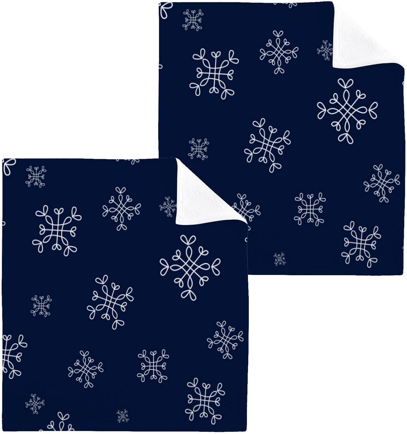 Perfect Blue Washcloth Set