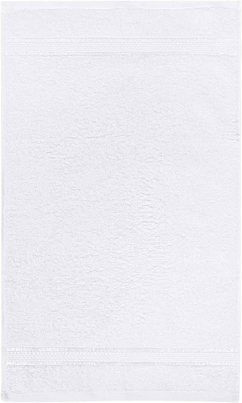 Elegant White 18-Piece Bath Towel Set