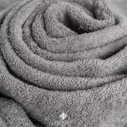 Hencely Premium 6-Pack 12x12 Washcloths