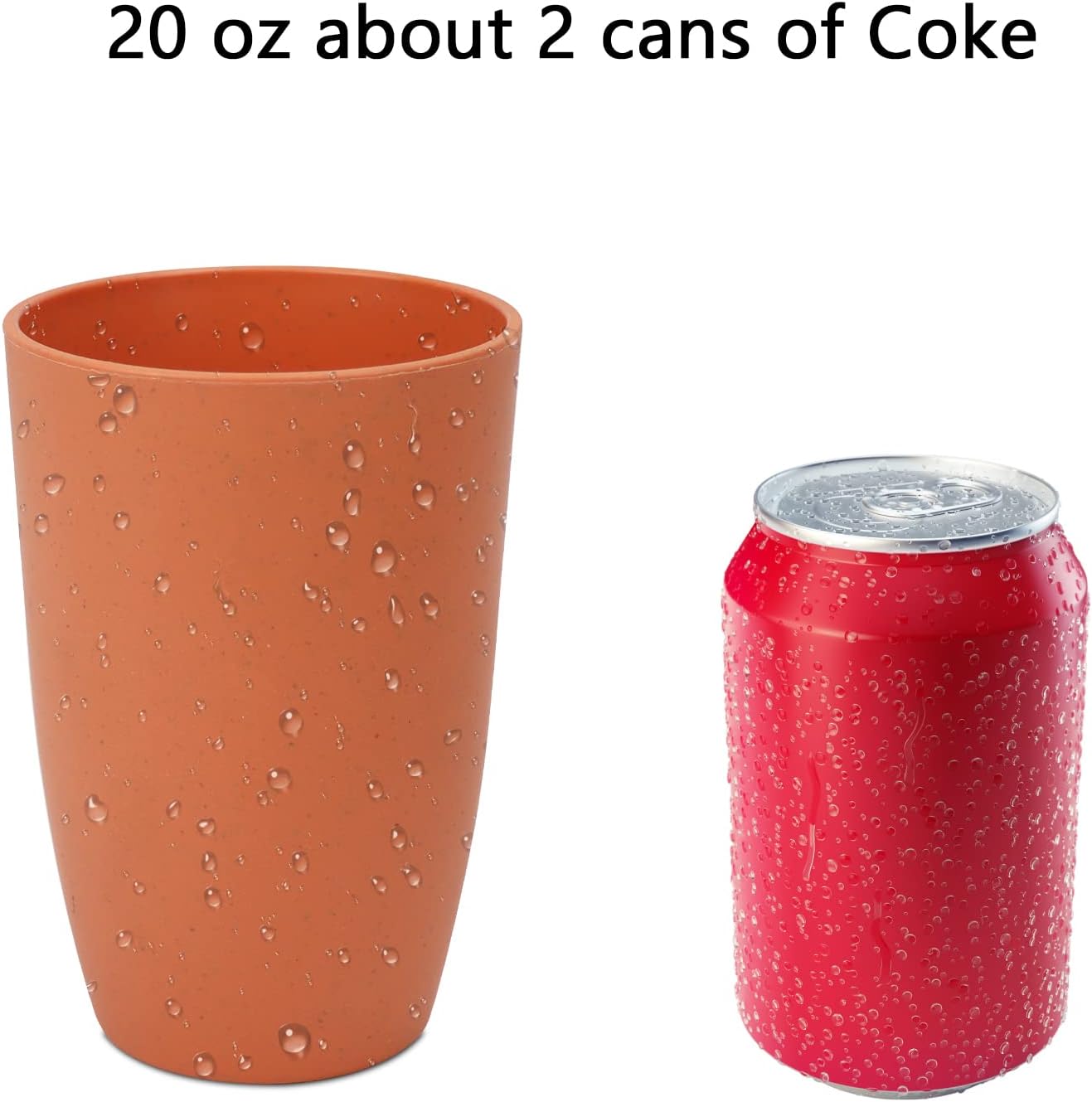 Homienly Reusable Plastic Cups