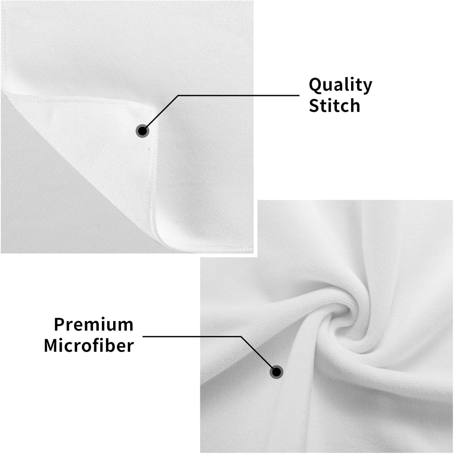 CoVasa Nautical Seashell Hand Towels for Bath Ultra Soft Durable