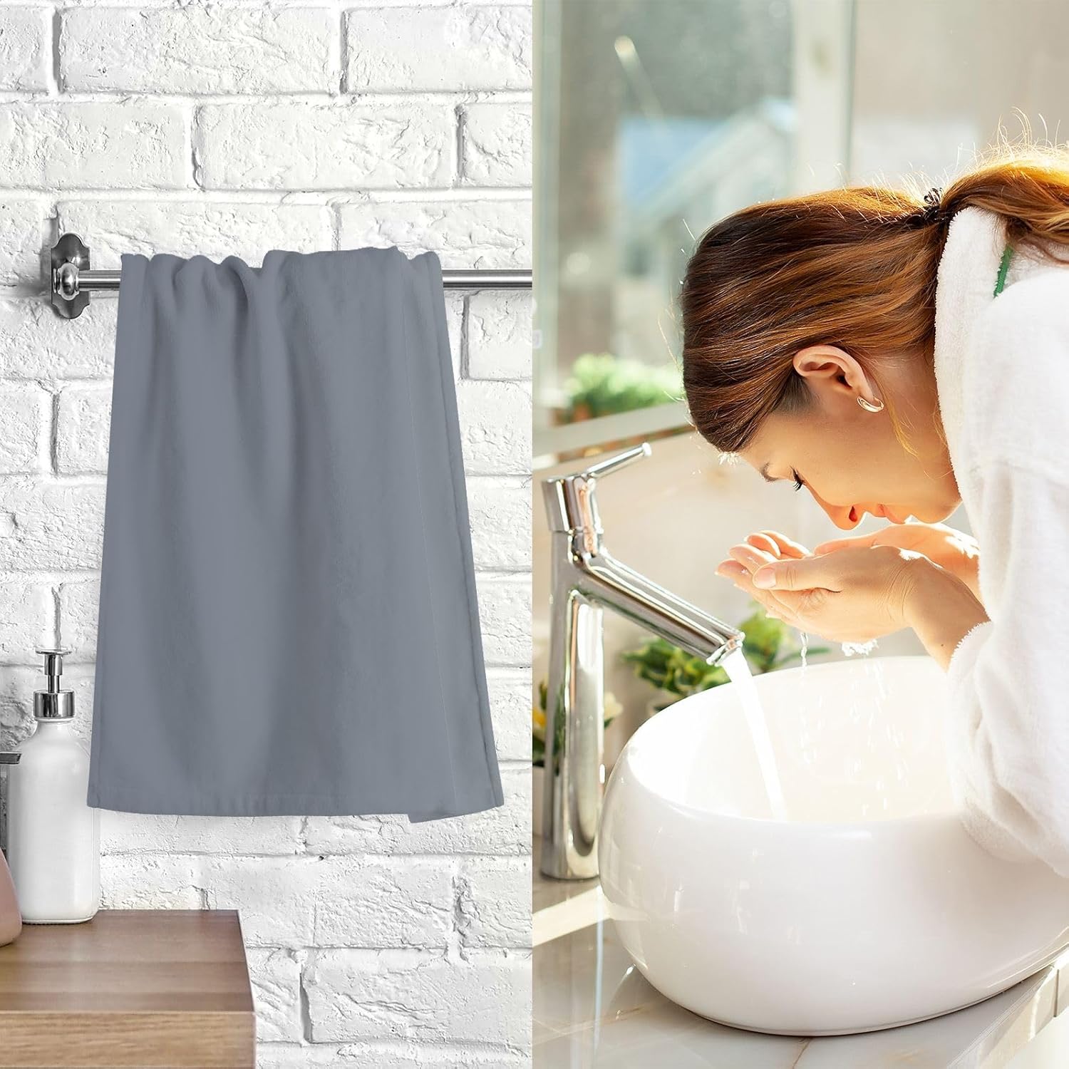 SKIN-FRIENDLY FACE WASHCLOTH