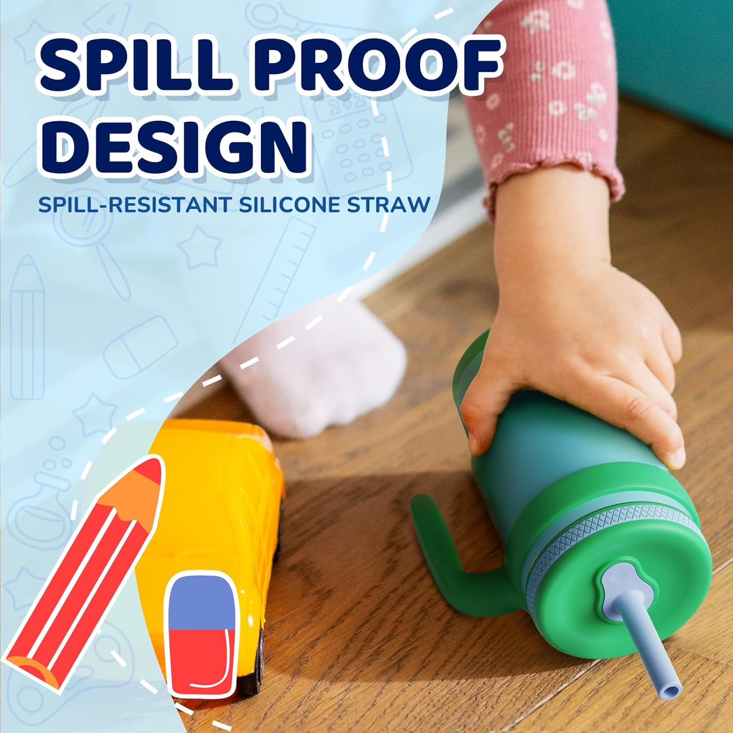 Tronco 14 oz Kids Spill-Proof Tumbler