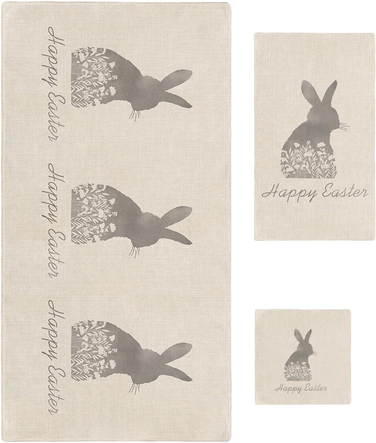 Delight your bathroom with our bunny towel set