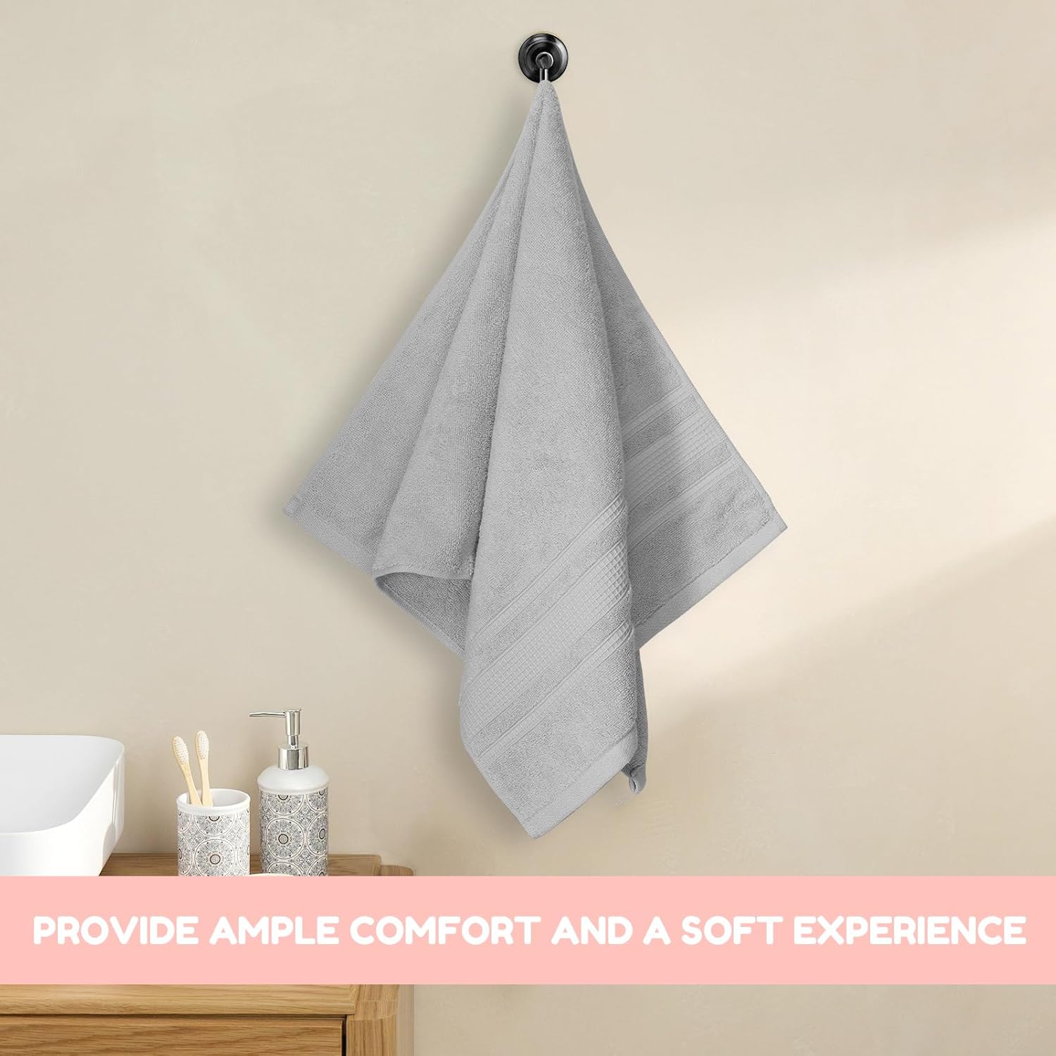 ZLHETWT Soft Absorbent Washcloth for Face and Body
