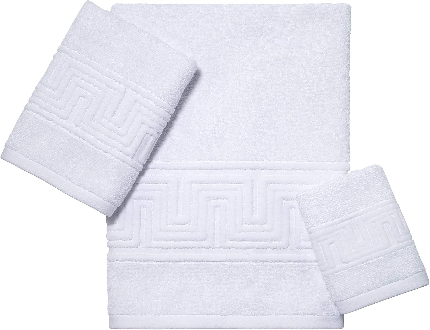 Avanti Linens Gramercy 3-Piece Towel Set White