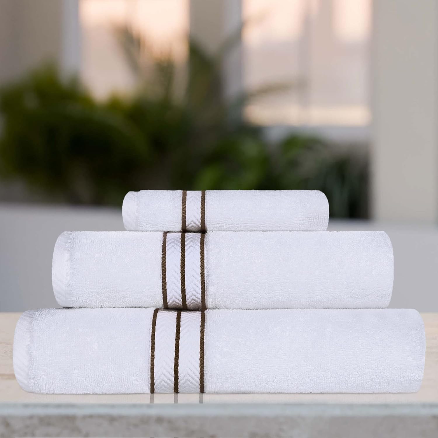 Superior Turkish Cotton Ultra-Plush 3-Piece Towel Set