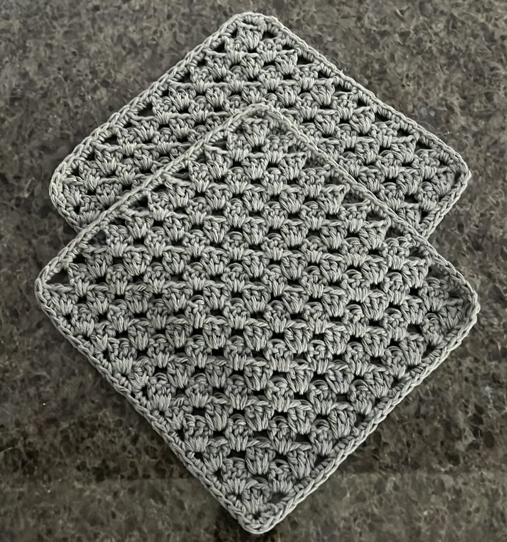 Handmade Eco-Friendly 100 Cotton Washcloth for Cleaning Spa