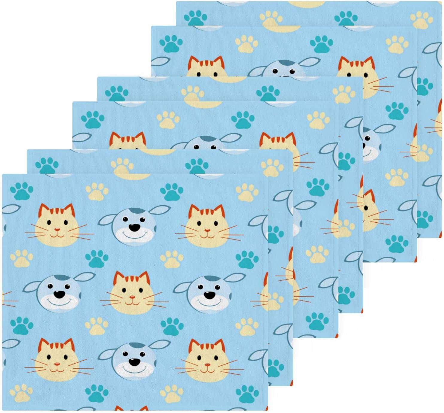 Cute Baby Travel Washcloths for Dogs or Kids