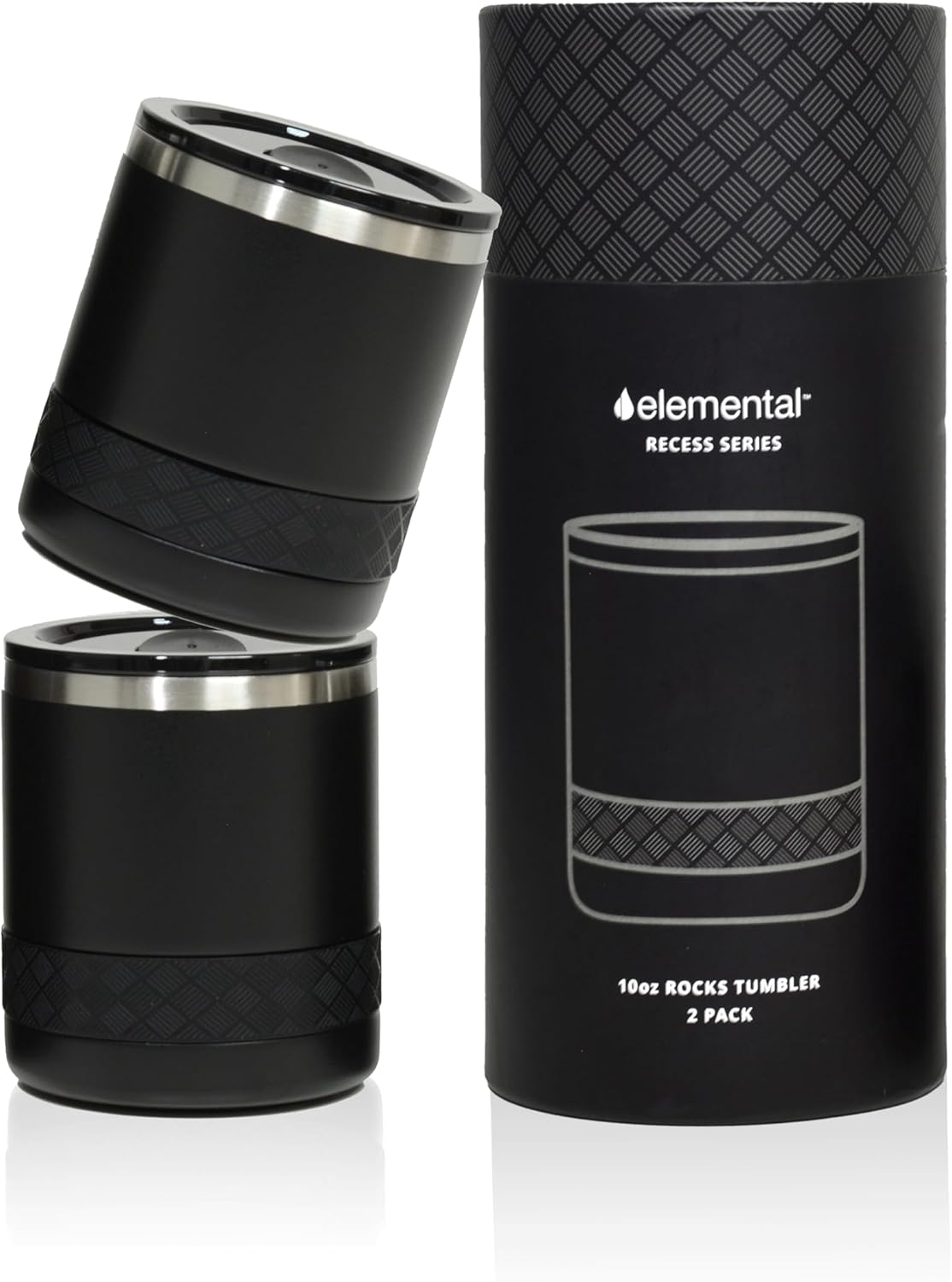 Elemental Recess Tumbler Set