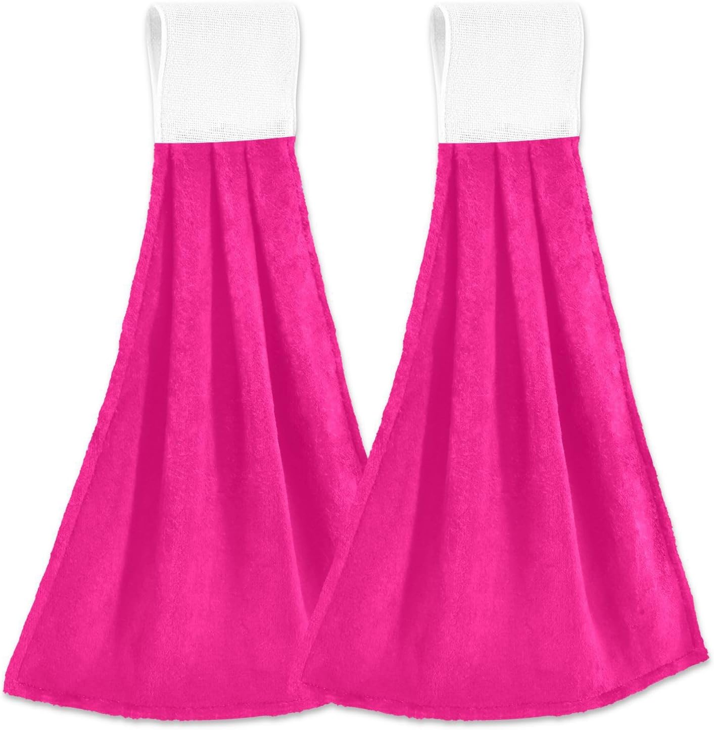 RPLIFE Rose Kitchen Towels 2 Pack Soft and Absorbent