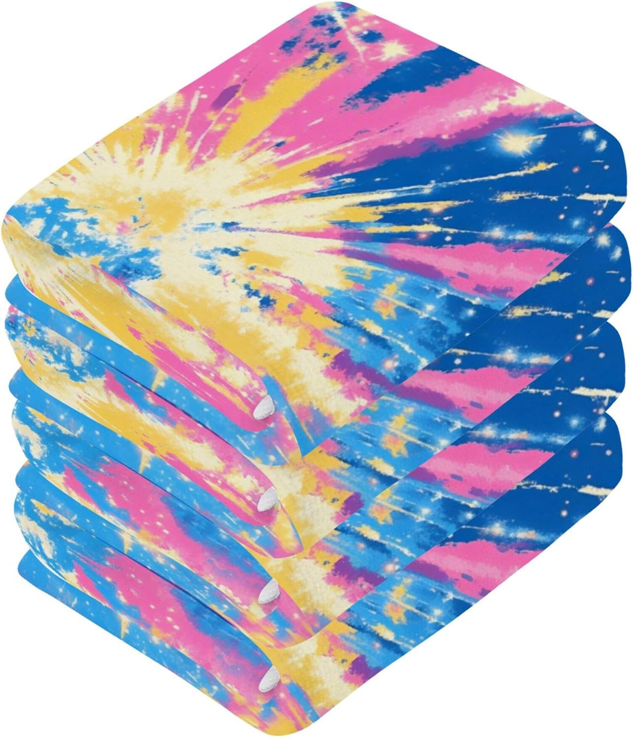 Xigua Tie-dye Washcloth Set
