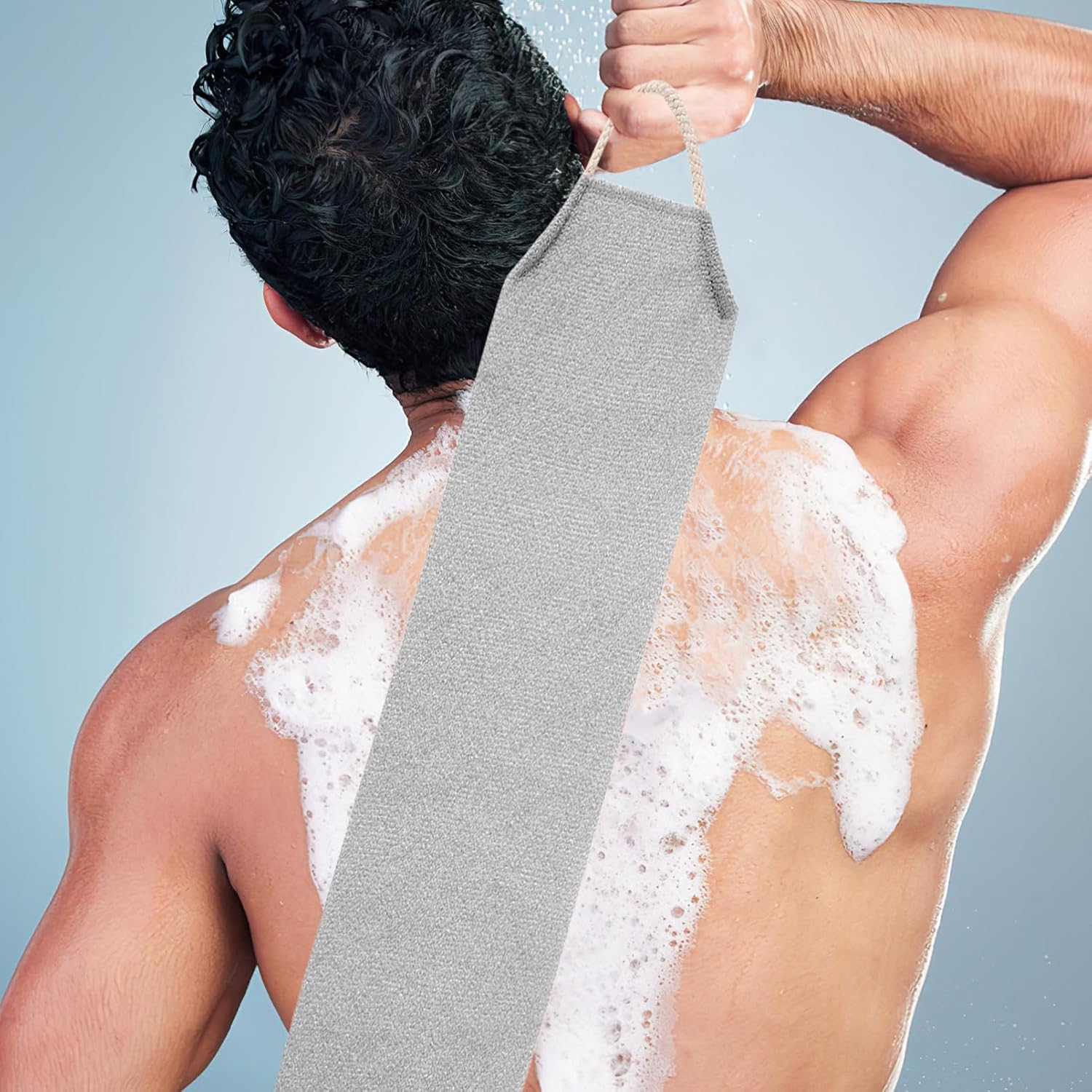 FOMIYES Exclusive Bath Towel Body Exfoliator Ergonomic Design ME-LEE