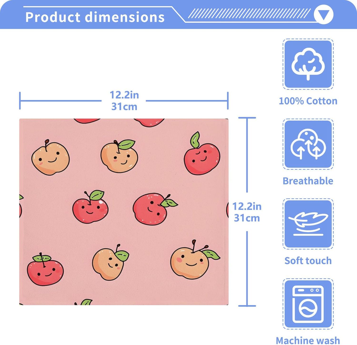 Sturdy yet Absorbent Washcloth Set for Home Travel