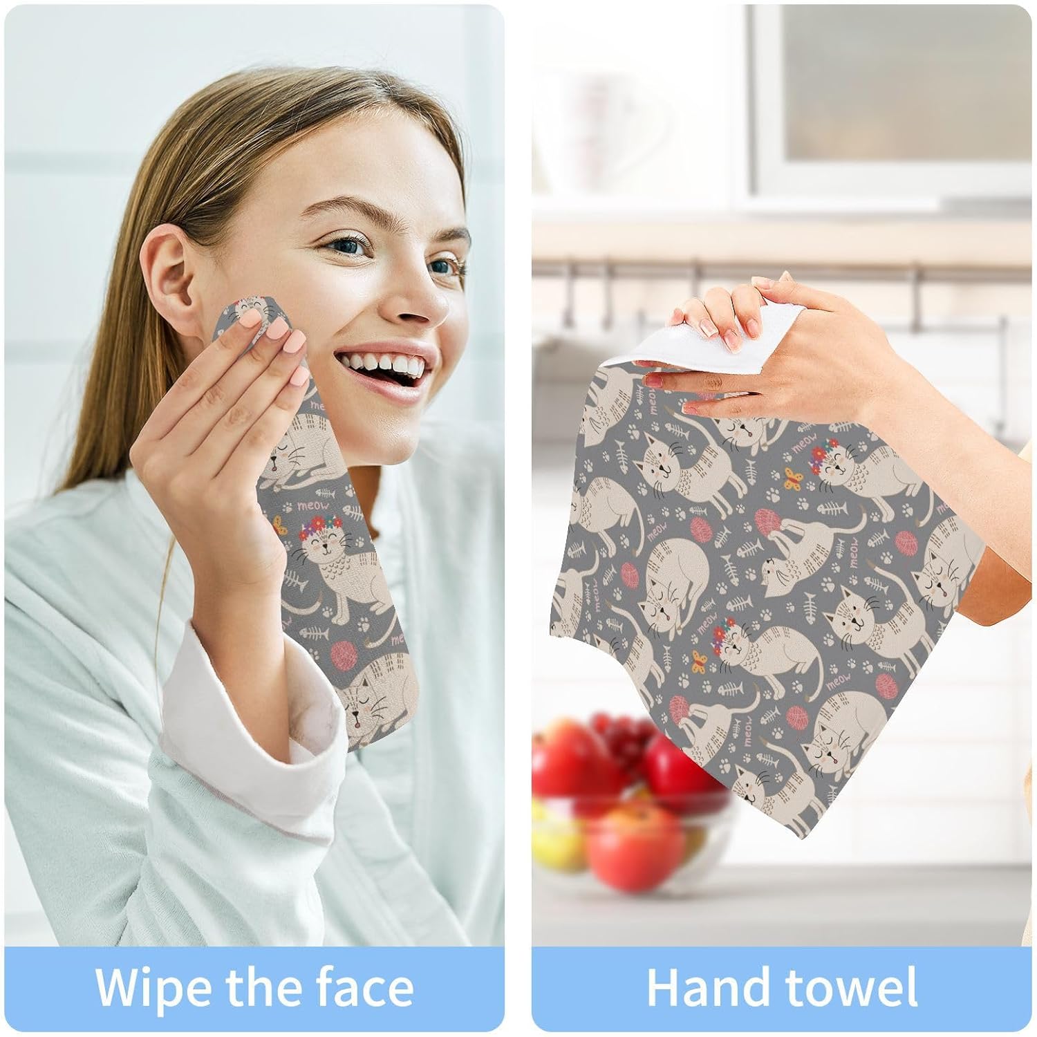 Highly Absorbent Soft Face Towels