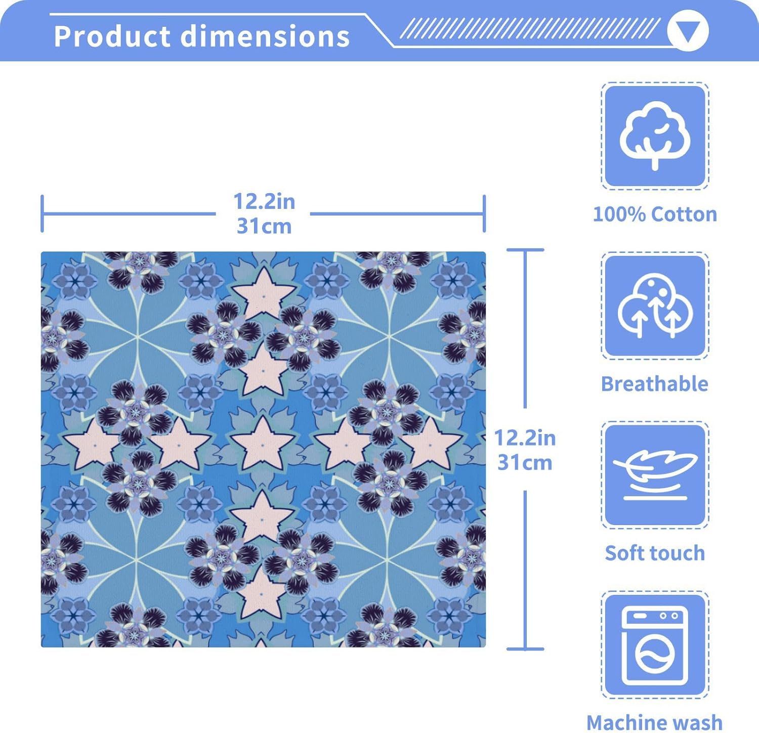 Baby Soft Washcloth Set for Reusable Absorbency