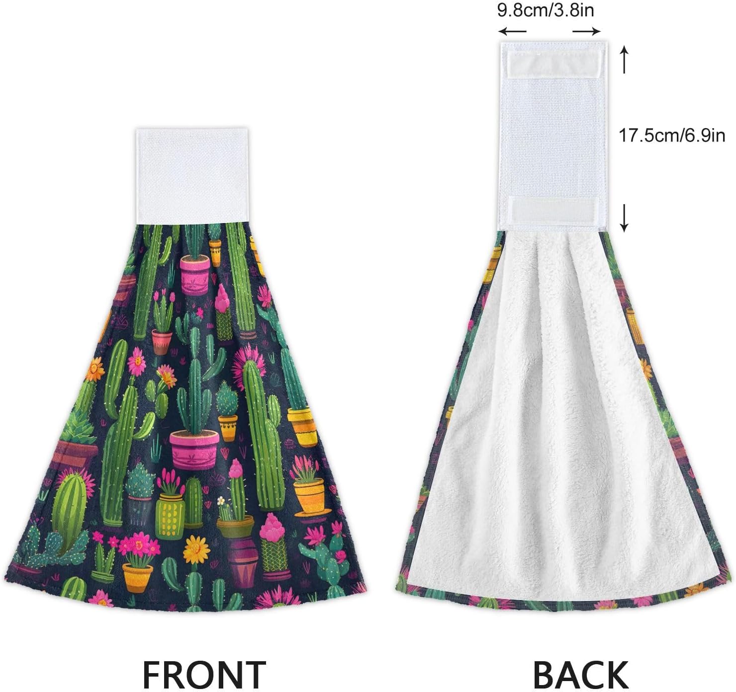 Perfect for Kids 182x14 Green Hanging Hand Towels