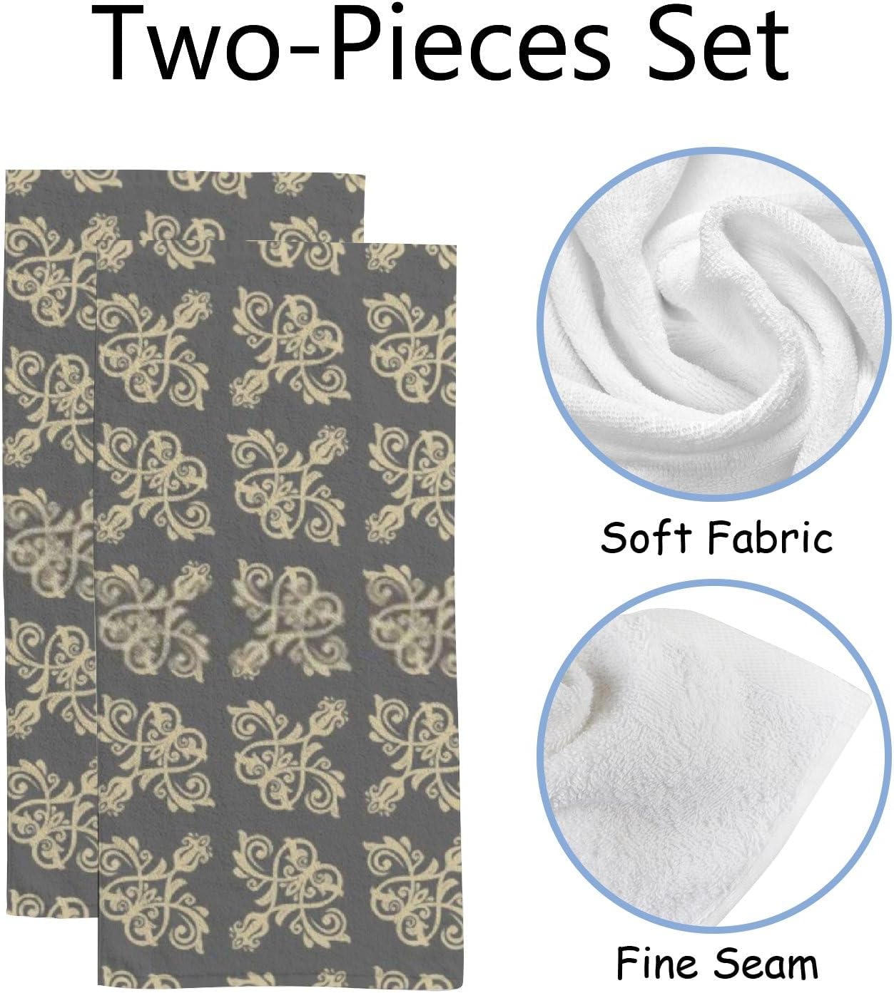 RASHU Face Bath Towels - Microfiber Washcloth