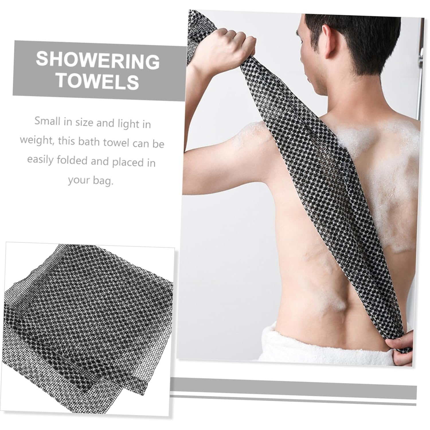HOODANCOS Super Absorbent Quick Dry Bath Towels 2pcs