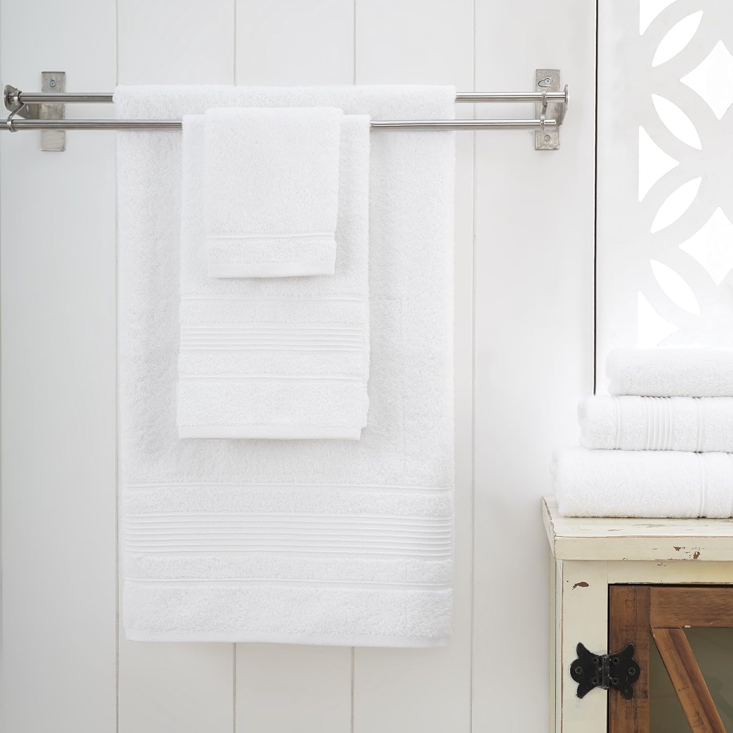 Personalized Custom Monogrammed Washcloths Set 2 Piece