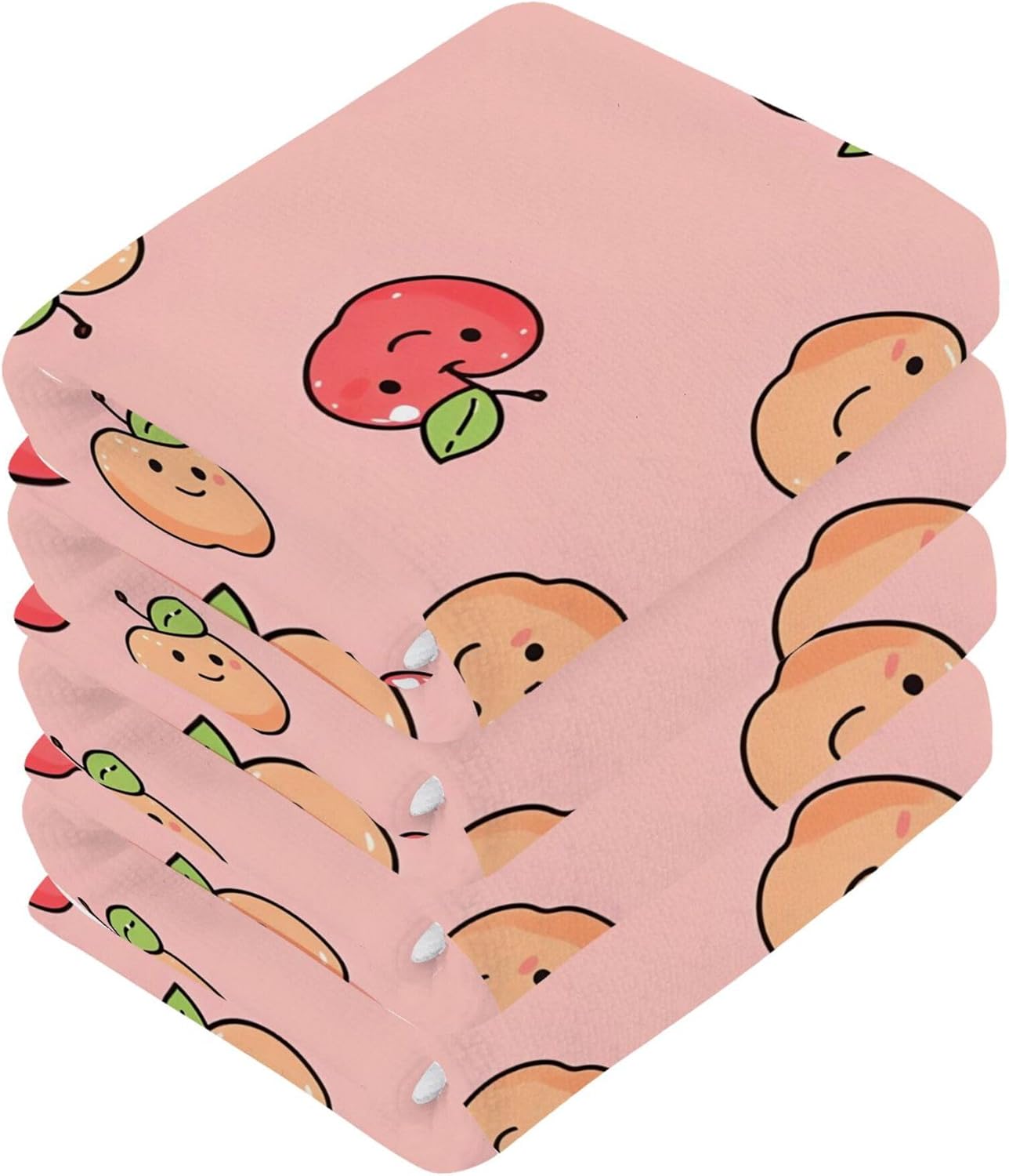 Sturdy yet Absorbent Washcloth Set for Home Travel