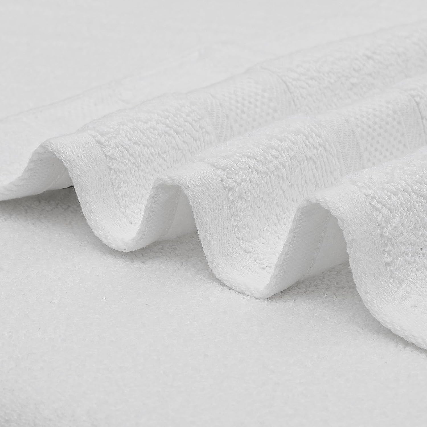 8-Piece 100 Cotton Bath Towel Set for Fast Dry Skin