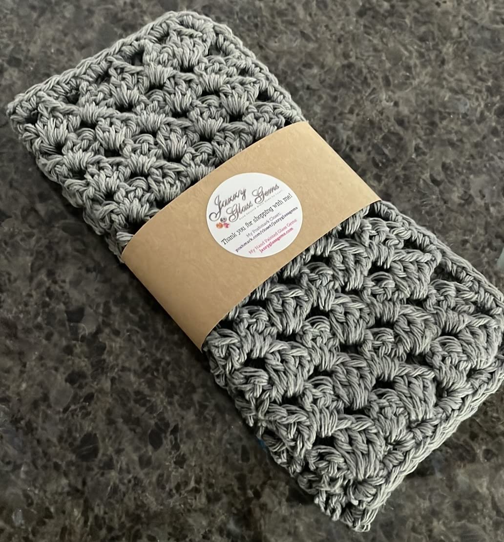 Handmade Eco-Friendly 100 Cotton Washcloth for Cleaning Spa