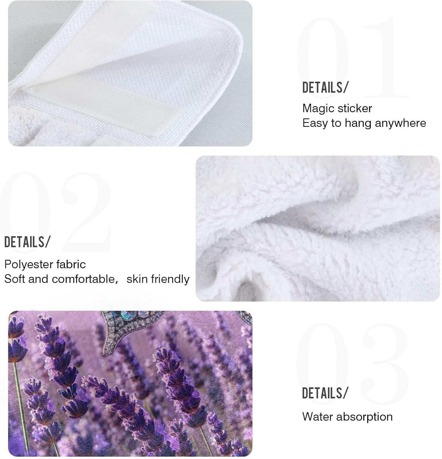 Stylish Ultra-Absorbent Kitchen Towels