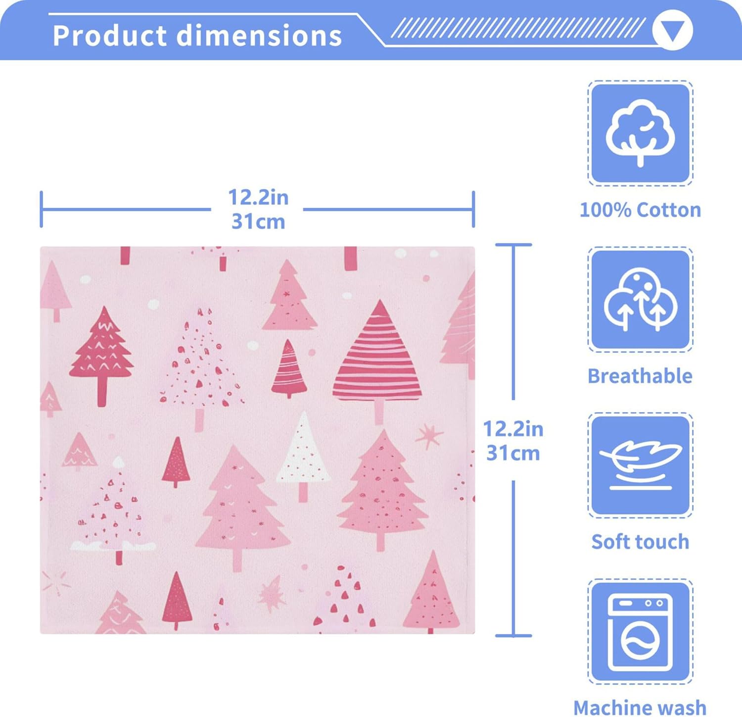 Perfect Christmas Washcloth Set - Ride Your Getaway Season to the Full
