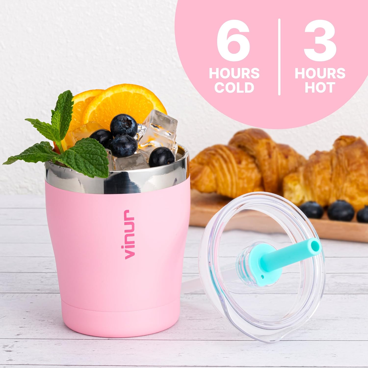 Stainless Steel Tumbler for Kids BPA-Free