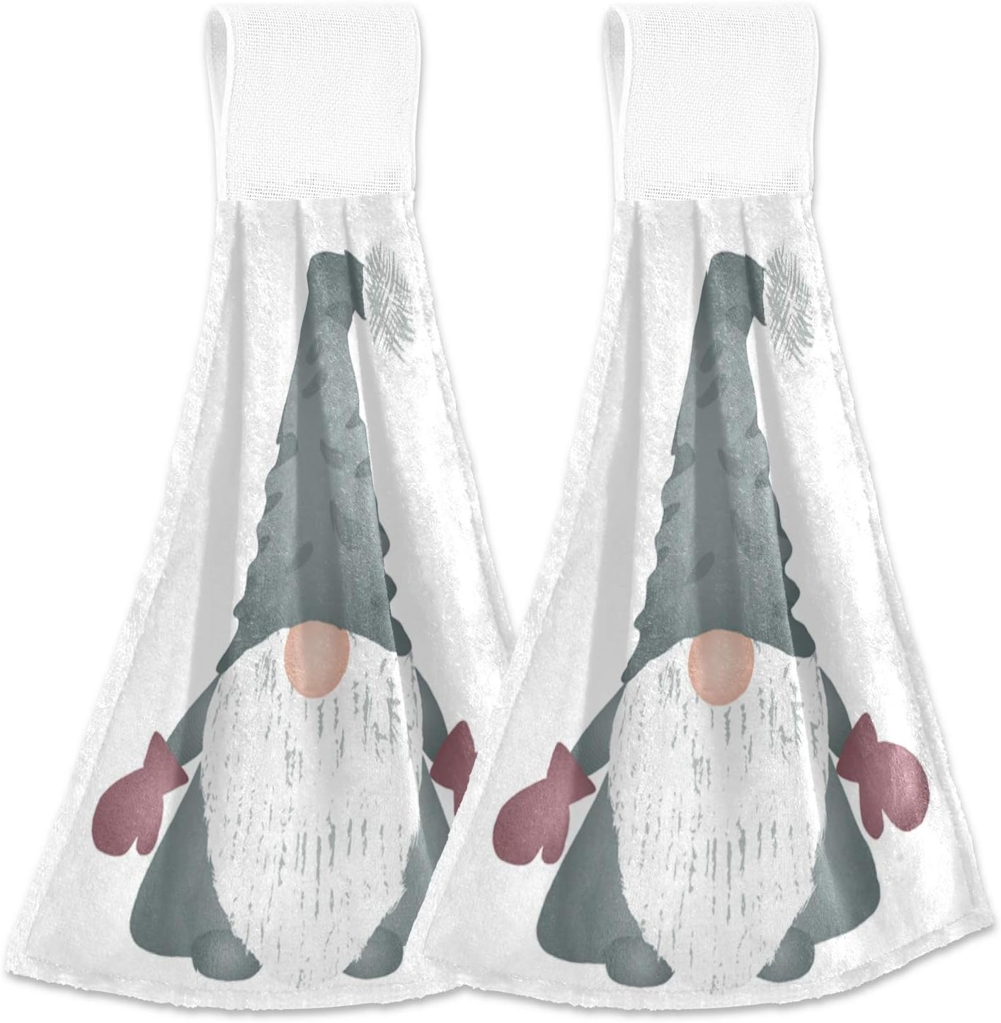 Winter Gnomes Hand Towel with Loop 2 Pack