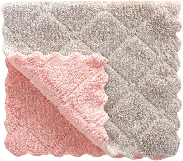 Reusable Fast Drying Machine Washable Coral Velvet Hanging Hand Towels