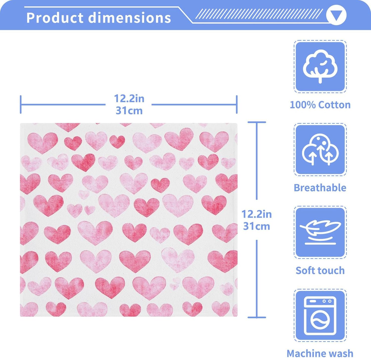 Stylish Absorbent Washcloth Set for Fast Drying