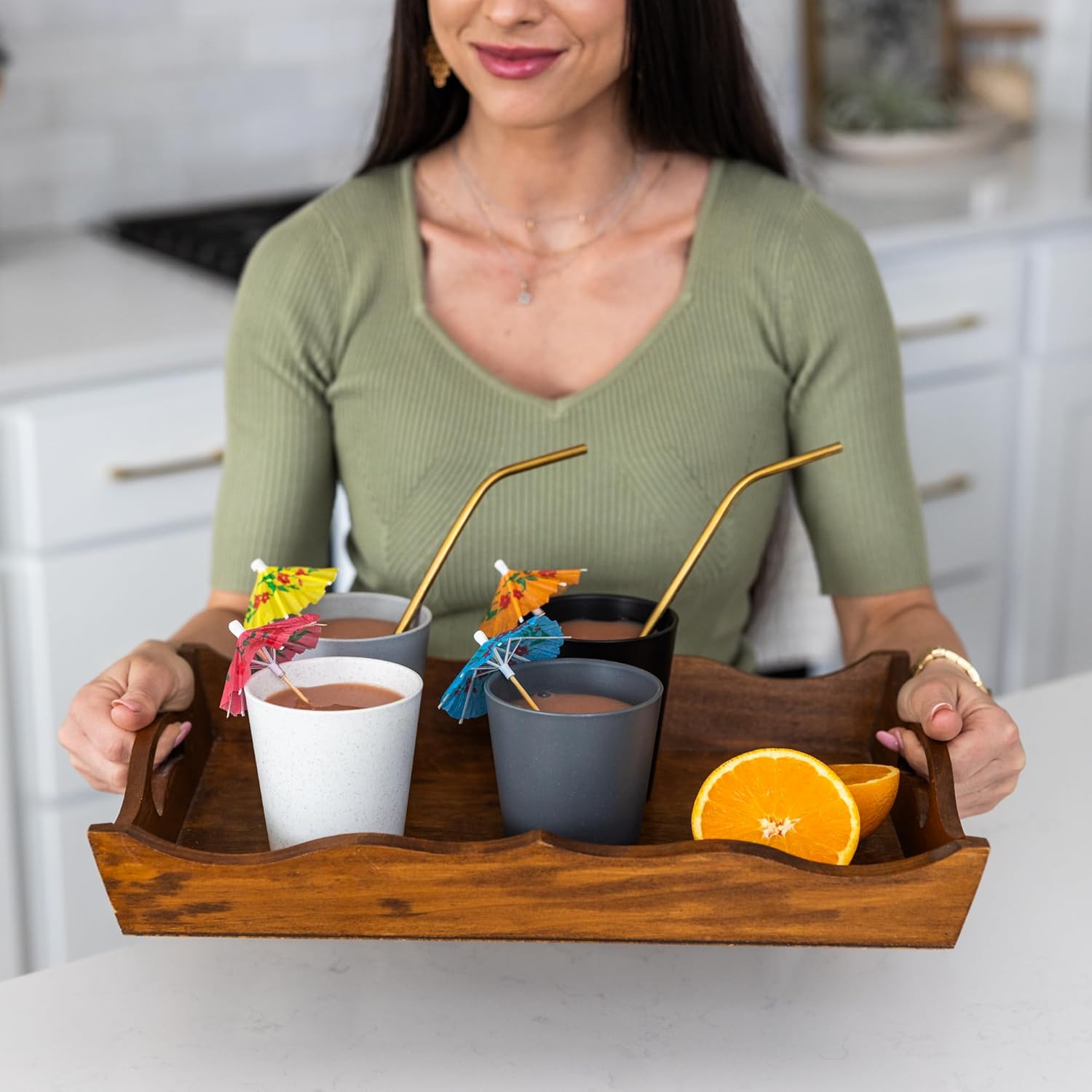 Grow Forward Premium Wheat Straw Cups - 13 20 oz