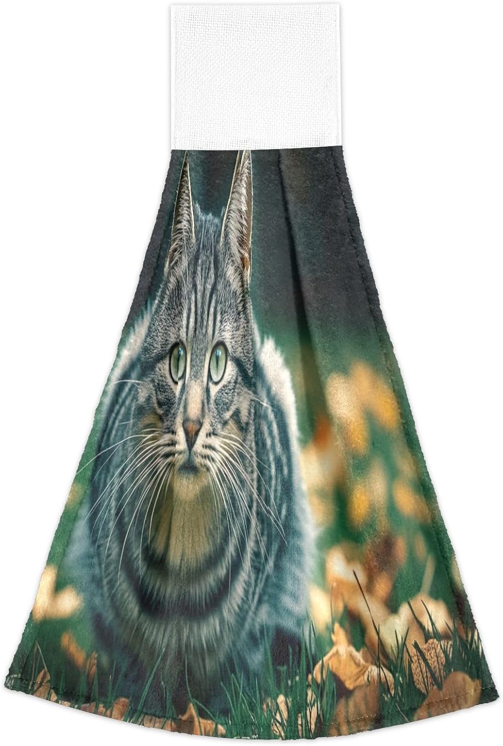 Hand Towel Set with Hanging Loop Soft Quick Dry 2-Piece